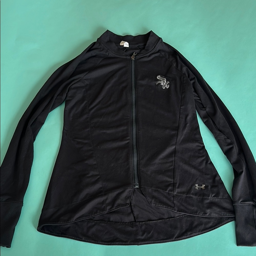 Under Armour Black Full-Zip Chicago White Sox Jacket